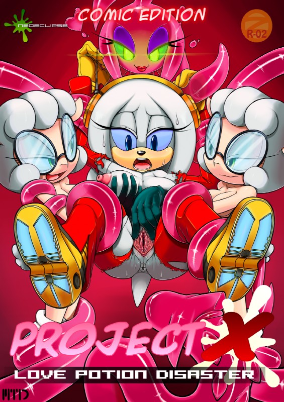 fan character, venus, and zeta the echidna (project x love potion disaster and etc) created by marthedog