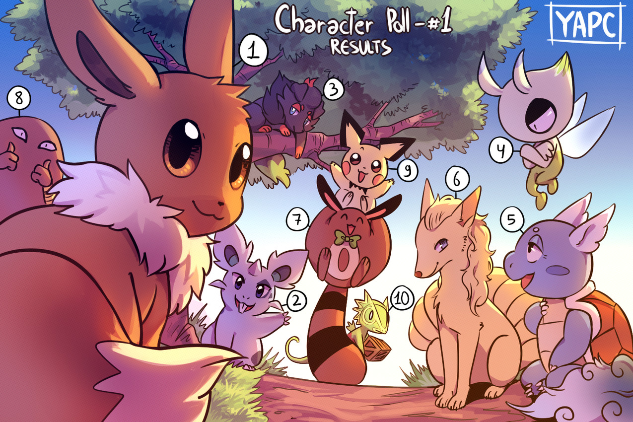 mr.kecleon, bayani, celebi, claire, sensei, and etc (pokemon mystery dungeon and etc) created by flavia-elric